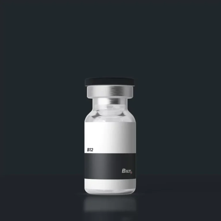B12 injection vial for energy and metabolic support