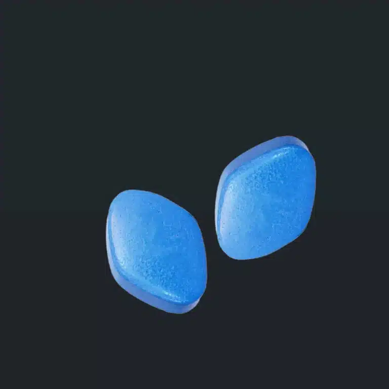 Sildenafil tablets and packaging, representing discreet, prescription ED treatment for improved sexual performance and confidence.
